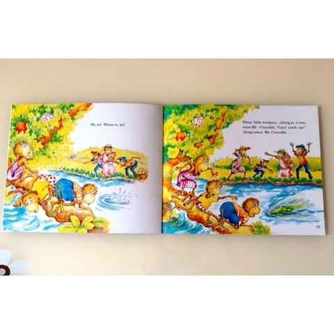 Five Little Monkey (9 quyển+ File MP3)