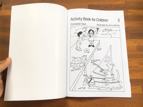 Activity book for Children – 6 quyển (Sách in)