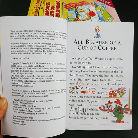 Geronimo Stilton 10 quyển (Từ tập 11-20)