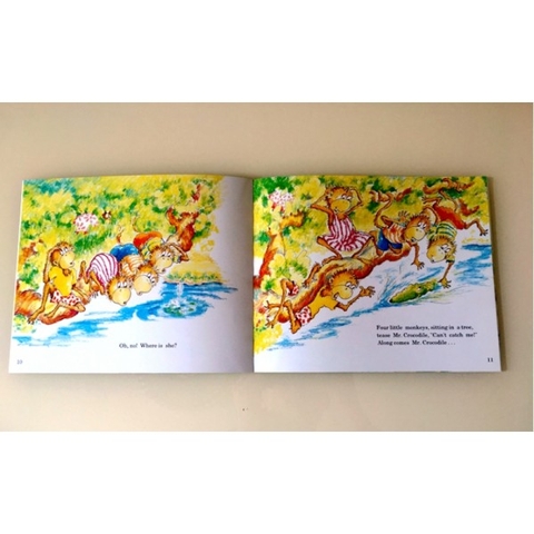 Five Little Monkey (9 quyển+ File MP3)