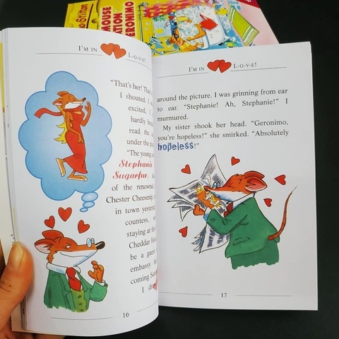 Geronimo Stilton 10 quyển (Từ tập 11-20)