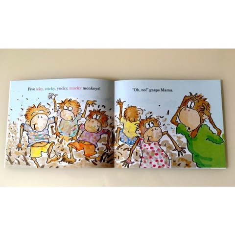 Five Little Monkey (9 quyển+ File MP3)