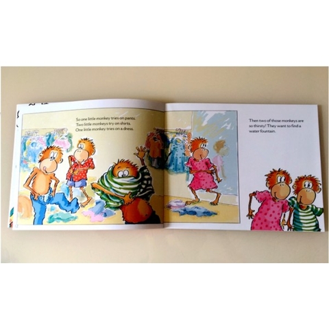 Five Little Monkey (9 quyển+ File MP3)