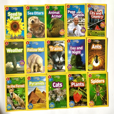 [FULL 38 Books] Sách nhập – National Geographic Kids – Level 1 (38 quyển+ File nghe Mp3)