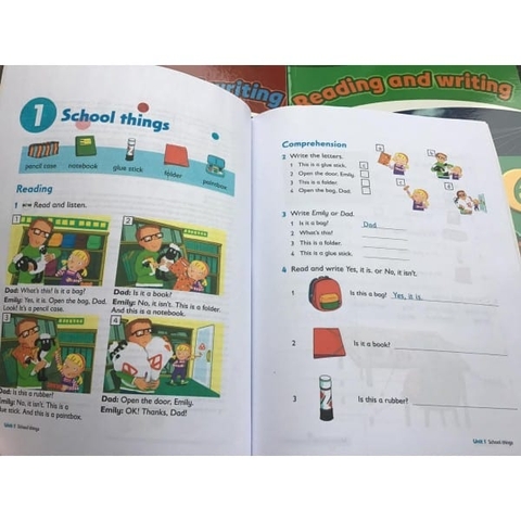 Oxford Primary Skills Reading and Writing – 6 quyển+ File nghe +Key