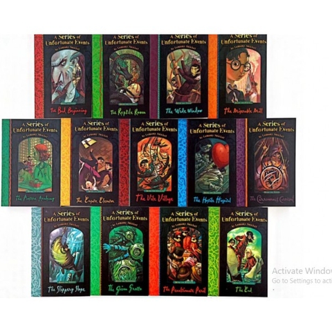A Series of Unfortunate Events (Sách nhập) – 13 quyển
