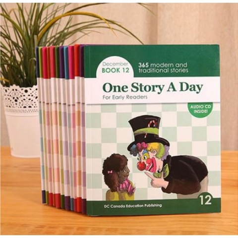 One story a day for early readers (Sách nhập) – Level 2 – 12 quyển