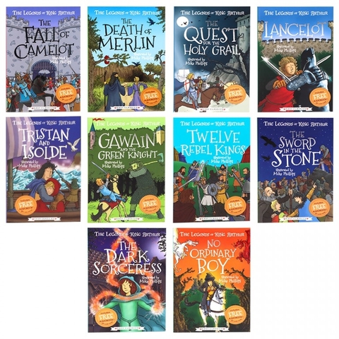 The Legends of King Arthur (Sách nhập) – 10 quyển