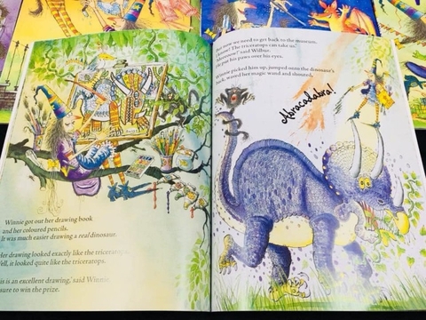 Winnie the Witch Collection  –  Sách nhập (Bộ 14 cuốn – Khổ to A4)
