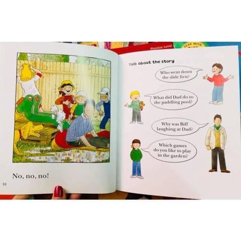 Oxford Reading Tree Level 1-2-3 (Sách nhập) – Read with Biff, Chip & Kipper – Trọn bộ 33 cuốn + File Mp3