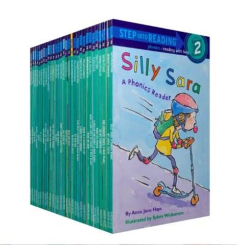 Sách nhập – Step Into Reading – Level 2 (30 quyển+ File Mp3)