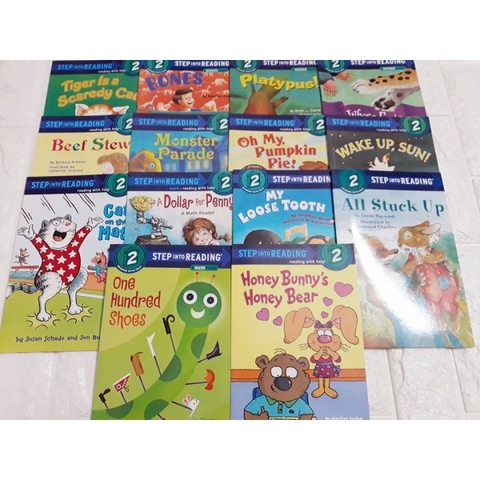 Sách nhập – Step Into Reading – Level 2 (30 quyển+ File Mp3)
