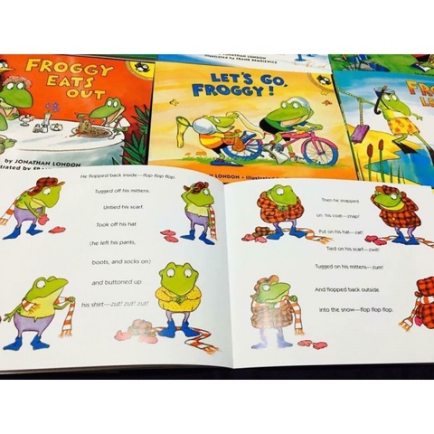 FROGGY – 10 quyển (có Audio)