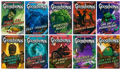Classic Goosebumps 1-10 –  Sách nhập (Bộ 10 quyển)