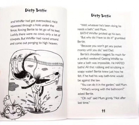 Dirty Bertie (20 books) –  Sách nhập