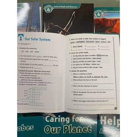 Oxford read and discover – Level 6 – 10 quyển