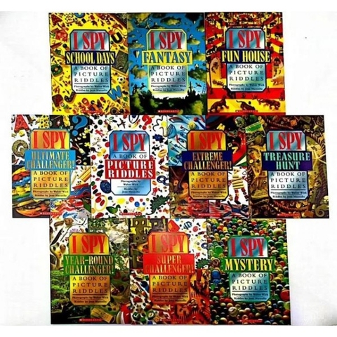 I Spy Readers Collection (10 quyển) – Cấp độ 2