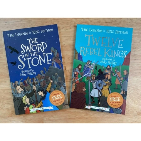 The Legends of King Arthur (Sách nhập) – 10 quyển