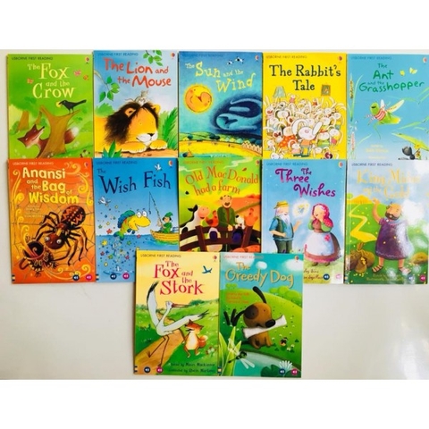 Usborne My First Reading Library (Bộ xanh 50 cuốn + File Mp3)