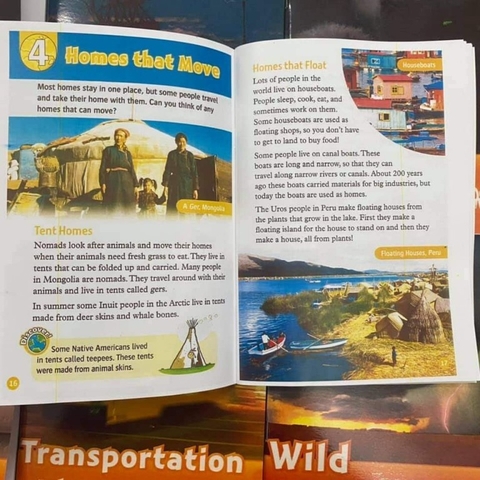 Oxford read and discover – Level 5 – 10 quyển