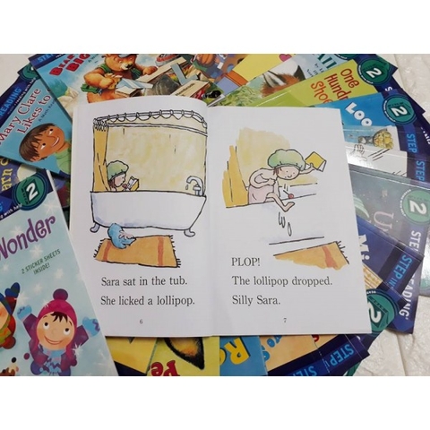 Sách nhập – Step Into Reading – Level 2 (30 quyển+ File Mp3)