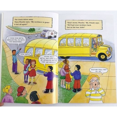 The Magic School Bus (Sách nhập) – Level 1+2 – 20 cuốn + File Mp3