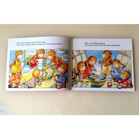 Five Little Monkey (9 quyển+ File MP3)