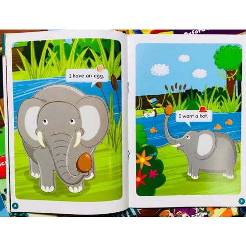 Oxford phonics world readers – 15 quyển + CD