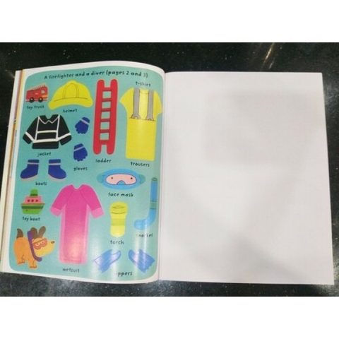 Sách dính dán – Usborne Sticker Book – Jobs people do