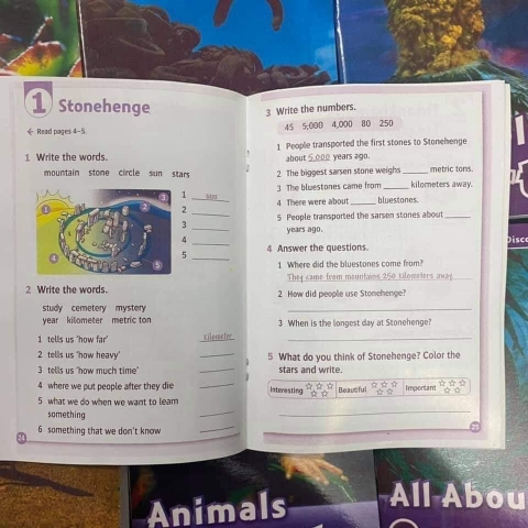 Oxford read and discover – Level 4 – 10 quyển