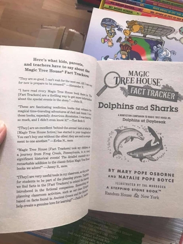 Magic Tree House Fact Tracker (Sách nhập) – Bộ 40 quyển