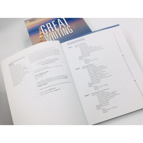 National Geographic Great Writing (Sách nhập) – 6 quyển + Key