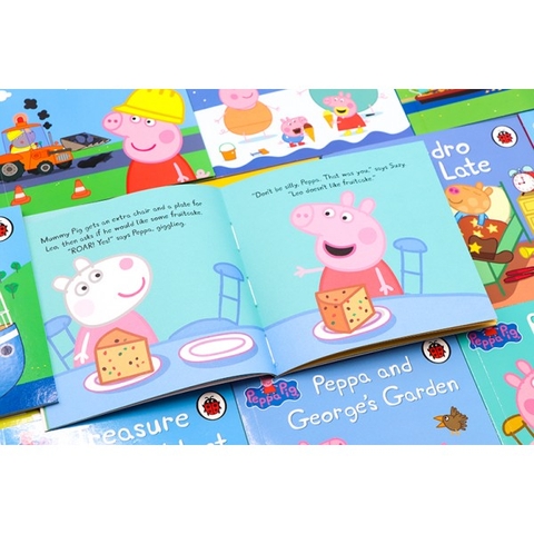 Peppa Pig – Bộ hộp vàng (Sách nhập) – 50 quyển + File nghe MP3