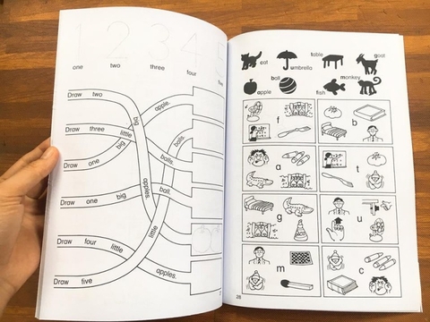 Activity book for Children – 6 quyển (Sách in)
