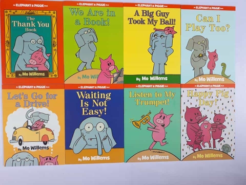 Elephant and Piggie (Bộ 8 quyển + File Mp3)  - set 1