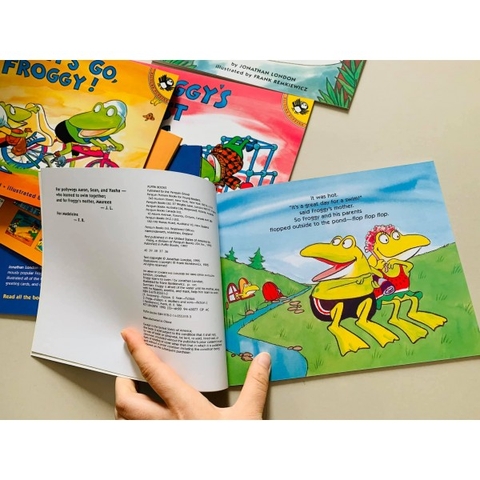FROGGY – 10 quyển (có Audio)