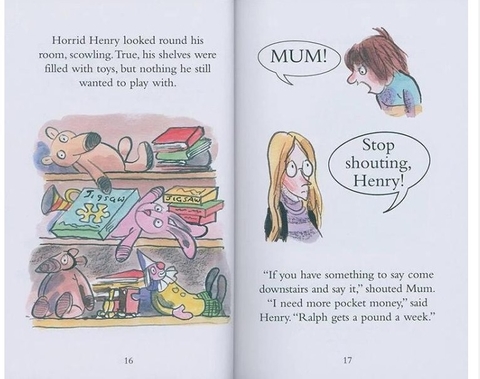 Horrid Henry (25 cuốn + File nghe)