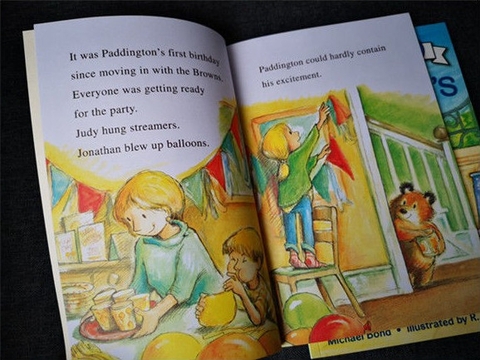 Gấu Paddington I Can Read Level 1 (Sách nhập) – 8 quyển