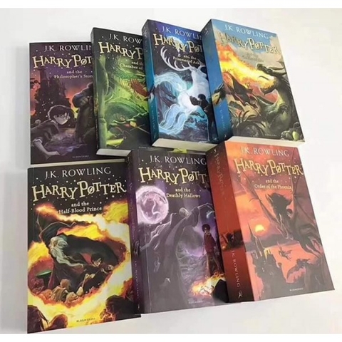 Sách nhập – Harry Potter (Full Box Set 8 Tập – 100% tiếng anh)