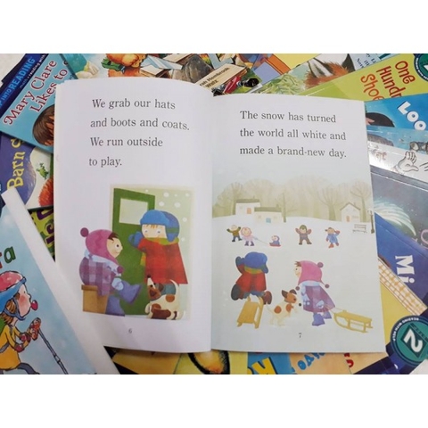 Sách nhập – Step Into Reading – Level 2 (30 quyển+ File Mp3)