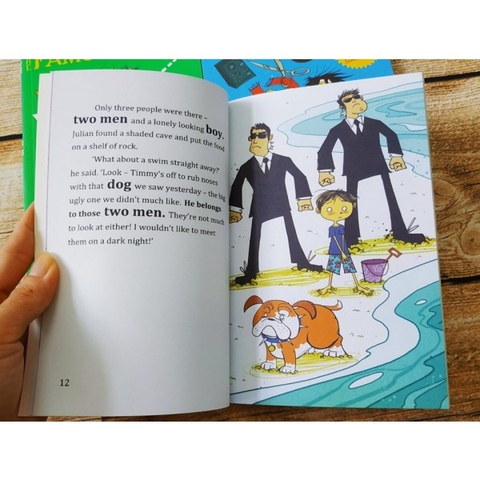 The Famous Five Adventures (Sách nhập) – Full Boxset 9 quyển