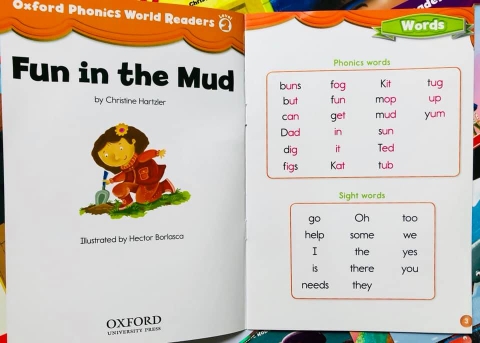 Oxford phonics world readers – 15 quyển + CD