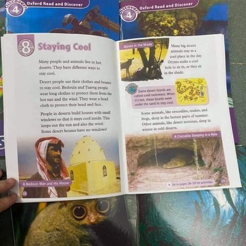 Oxford read and discover – Level 4 – 10 quyển