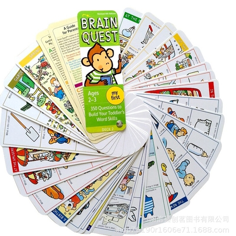 Brain quest 2-6 tuổi (Sách nhập ) – 4 hộp