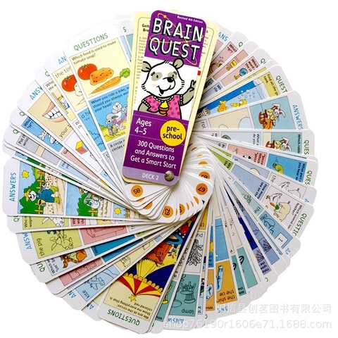Brain quest 2-6 tuổi (Sách nhập ) – 4 hộp