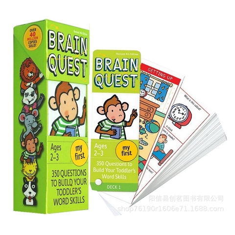 Brain quest 2-6 tuổi (Sách nhập ) – 4 hộp