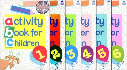 Activity book for Children – 6 quyển (Sách in)