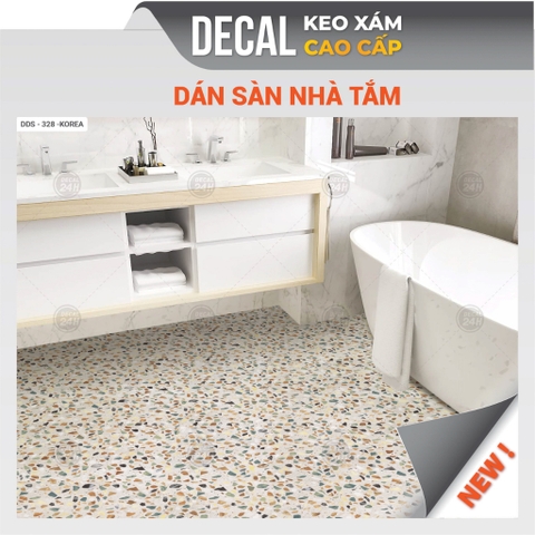 Decal dán sán nhà tắm DDS-KOREA-328