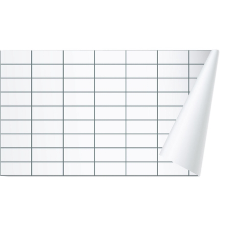 Decal dán bếp Acrylic Keo xám cao cấp DDB-103