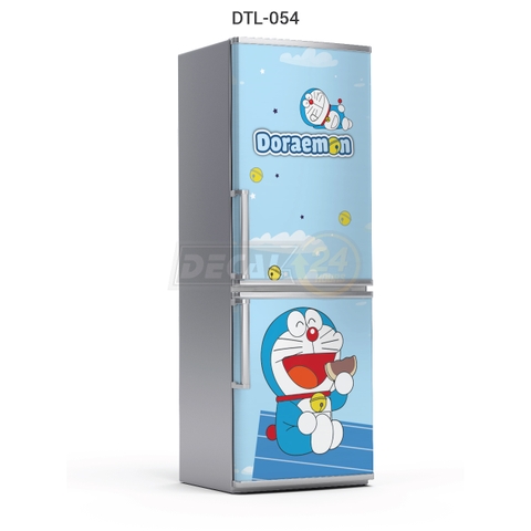 Decal Dán Tủ Lạnh Hình Doreamon Siêu Dễ Thương